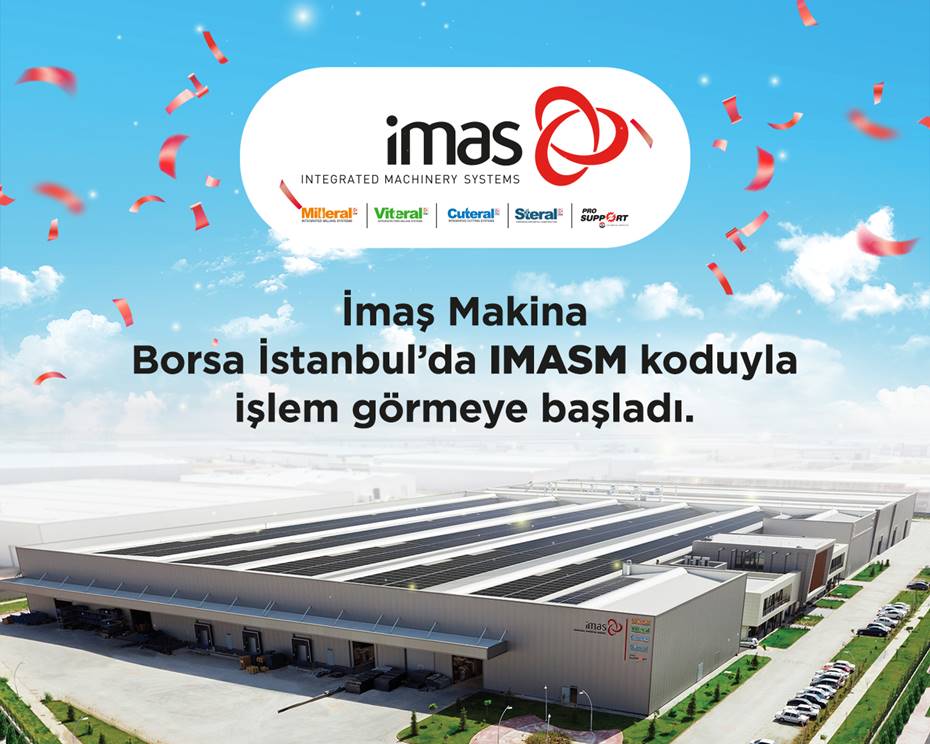 İmaş Makina, Borsa İstanbul’da işlem görmeye başladı