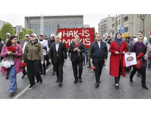 İstanbul'da 1 Mayıs Emek ve Dayanışma Günü kutlanıyor