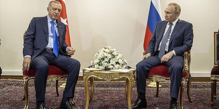 Putin’den Erdoğan'a teşekkür