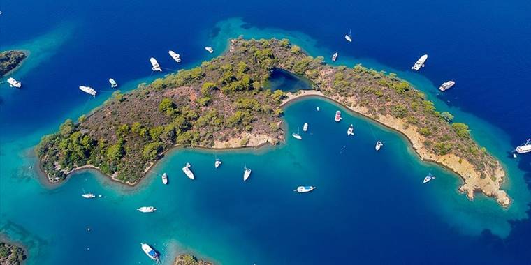 Göcek, yabancı turistlerle hareketlendi