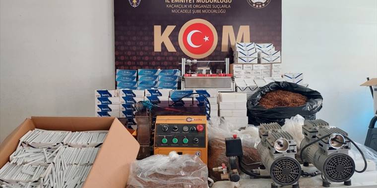 Konya'da tütün kaçakçılığı operasyonunda 3 şüpheli yakalandı