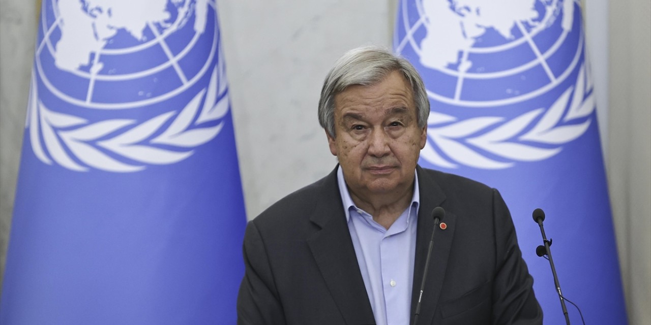 BM Genel Sekreteri Guterres, Ukrayna'nın Odessa Limanı'nda değerlendirmelerde bulundu