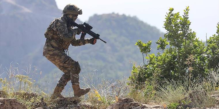 Saldırı hazırlığındaki 2 PKK/YPG'li terörist etkisiz hale getirildi