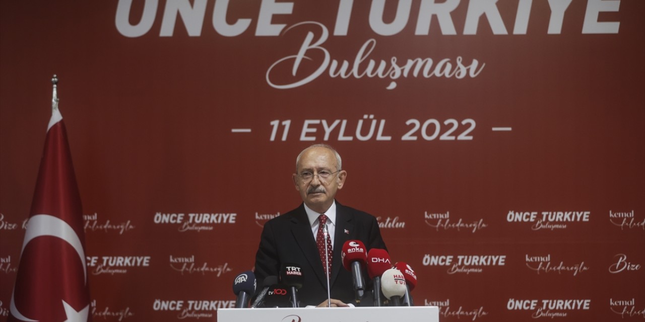 CHP Genel Başkanı Kılıçdaroğlu, "Önce Türkiye Buluşması"nda konuştu: