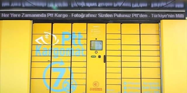 PTT Kargomat 1,2 milyon kişi tarafından kullanıldı