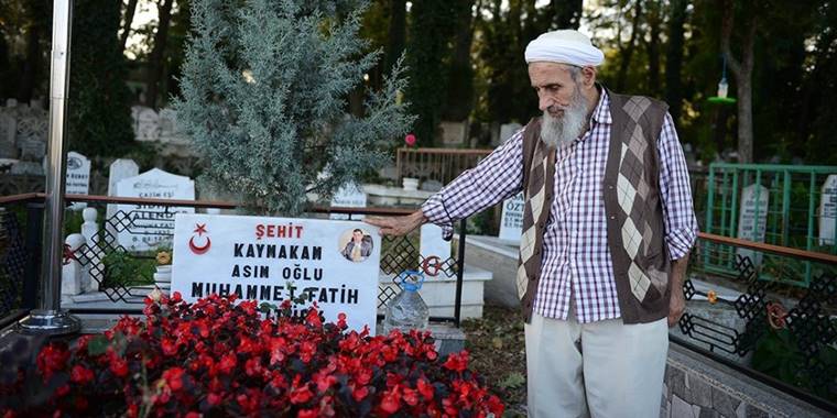 Şehit Kaymakam Muhammet Fatih Safitürk'ün babası Asım Safitürk vefat etti