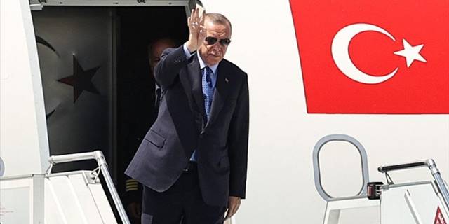 Cumhurbaşkanı Erdoğan, BM 77. Genel Kuruluna katılmak üzere ABD'ye gitti