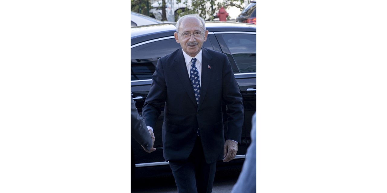 CHP Genel Başkanı Kılıçdaroğlu, Gelecek Partisi Genel Başkanı Davutoğlu ile görüştü