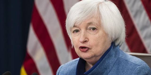 ABD Hazine Bakanı Yellen piyasalarda finansal istikrarsızlık belirtileri görmediklerini söyledi