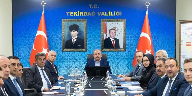 TBMM Başkanı Şentop: "Ergene Havzası Koruma Eylem Planı" ile Trakya rahat bir nefes alacak