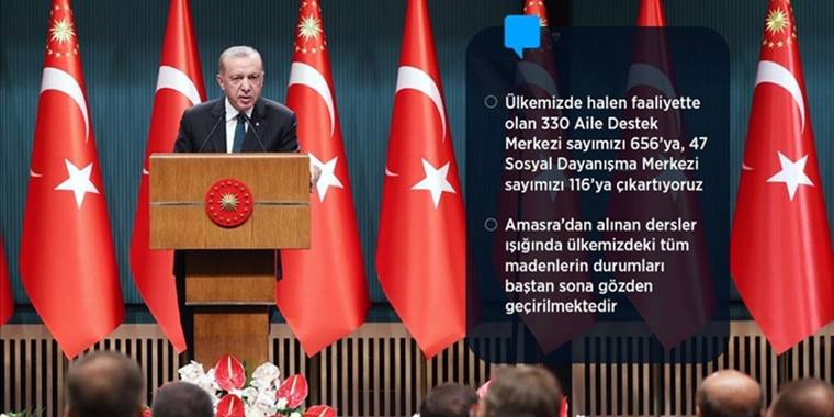 Cumhurbaşkanı Erdoğan: Türkiye Yüzyılı vizyonu yeni nesillere bırakacağımız en büyük mirasımız olacak