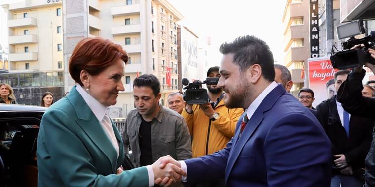 İYİ Parti Genel Başkanı Akşener ile BTP Genel Başkanı Baş bir araya geldi