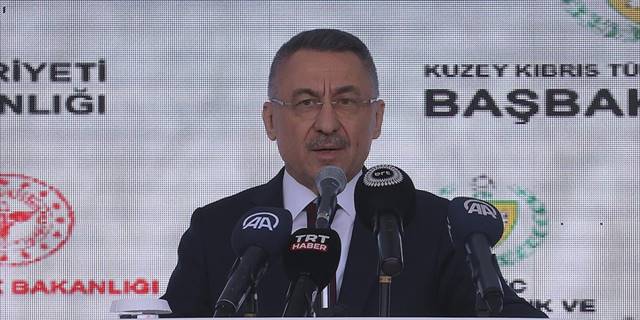 Cumhurbaşkanı Yardımcısı Oktay: Vizyonumuz adada iki ayrı devlet olduğu gerçeğine dayanmaktadır