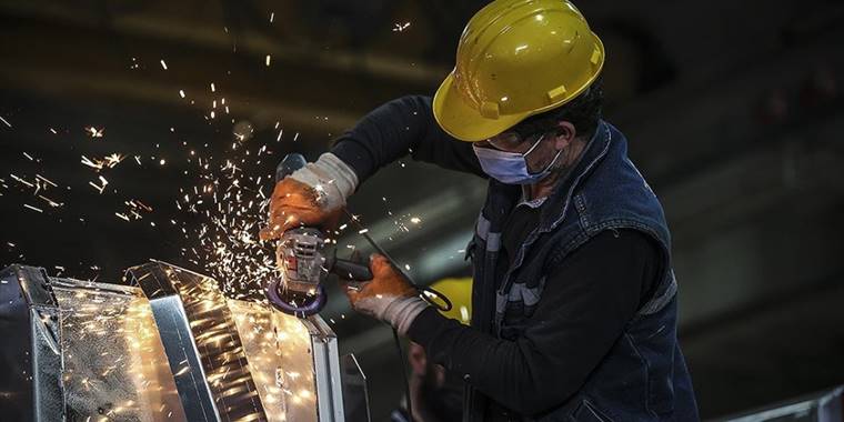 Sanayi üretim endeksi yıllık bazda yüzde 0,4 arttı