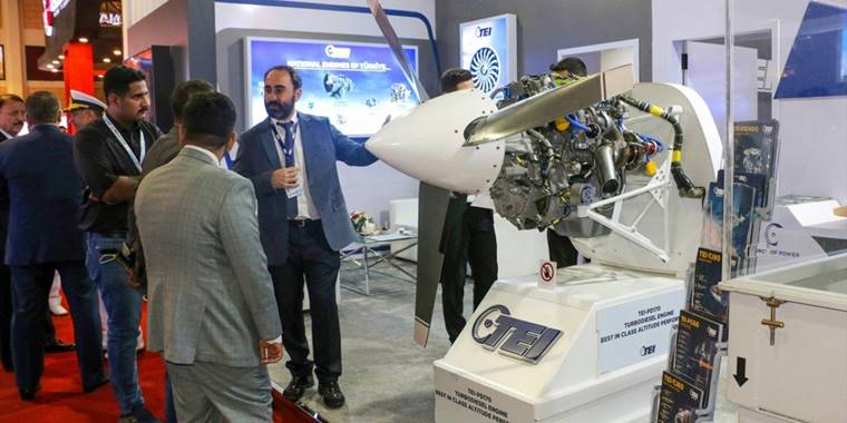 TEI'nin özgün motorları IDEAS 2022 Fuarı'nda sergileniyor