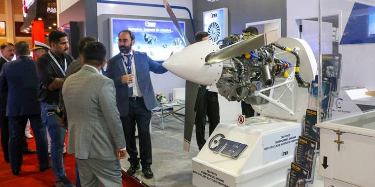 TEI'nin özgün motorları Pakistan'daki IDEAS 2022 Fuarı'nda sergileniyor