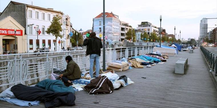 Belçika'da mültecilerin barınma sorunu Ukraynalıları da etkiliyor