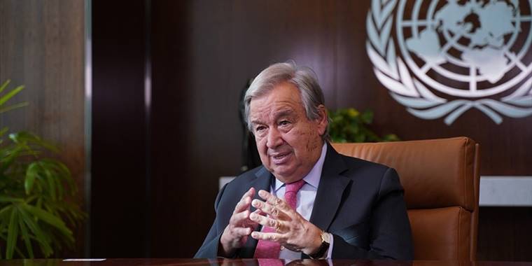 Guterres destek kararından memnun