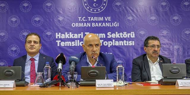 Bakan Kirişci: Tarımı desteklemeye devam edeceğiz