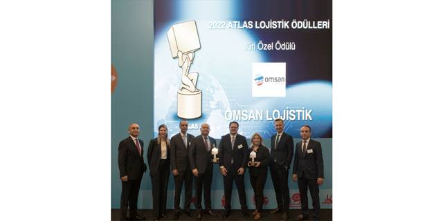 Omsan Logistics, Atlas Lojistik Ödülleri'nde 2 ödül aldı