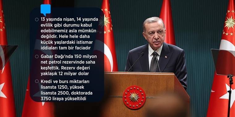 Cumhurbaşkanı Erdoğan: Sınırlarımızdaki güvenlik hattını tamamlayarak çirkin hesapları bir kez daha bozacağız