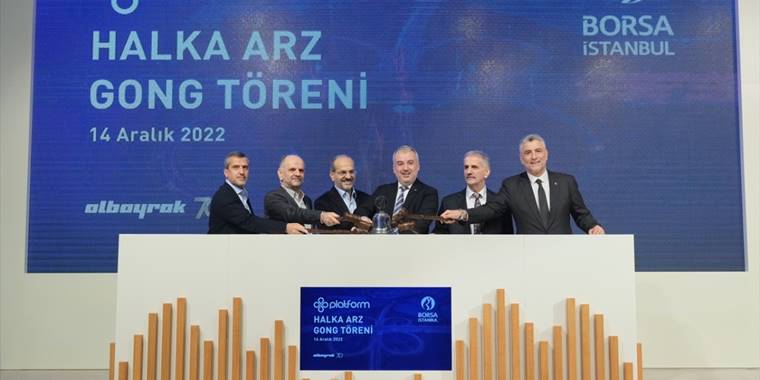 Borsa İstanbul'da gong, Platform Turizm için çaldı