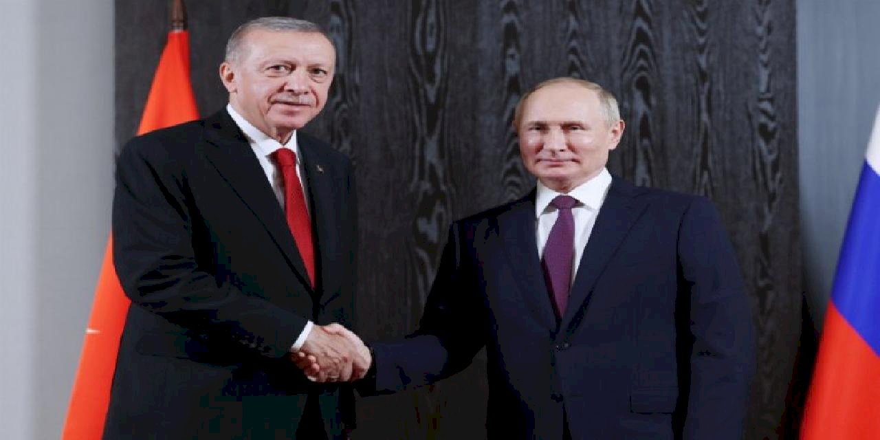 Cumhurbaşkanı Erdoğan Putin'le görüştü