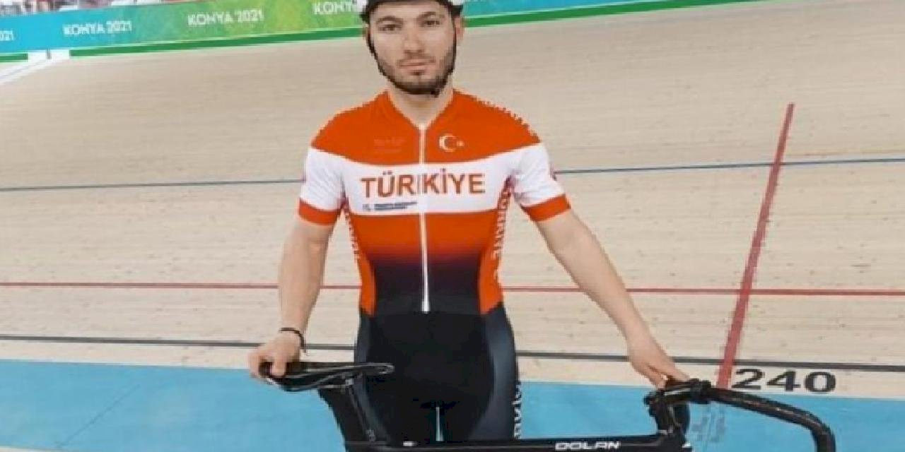 Konyalı sporcu bisiklette Türkiye'nin gururu oldu