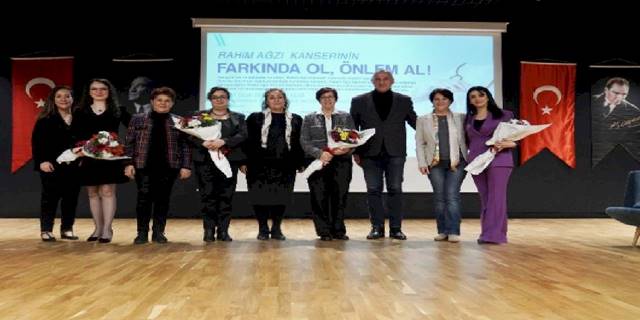 İstanbul Beylikdüzü'nde 'rahim ağzı kanseri' semineri