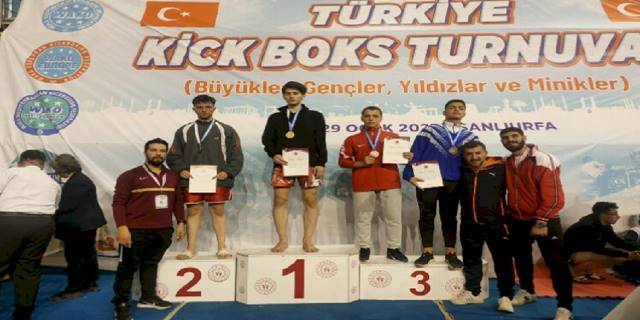 Pazaryerispor 'Kick Boks'a damga vurdu