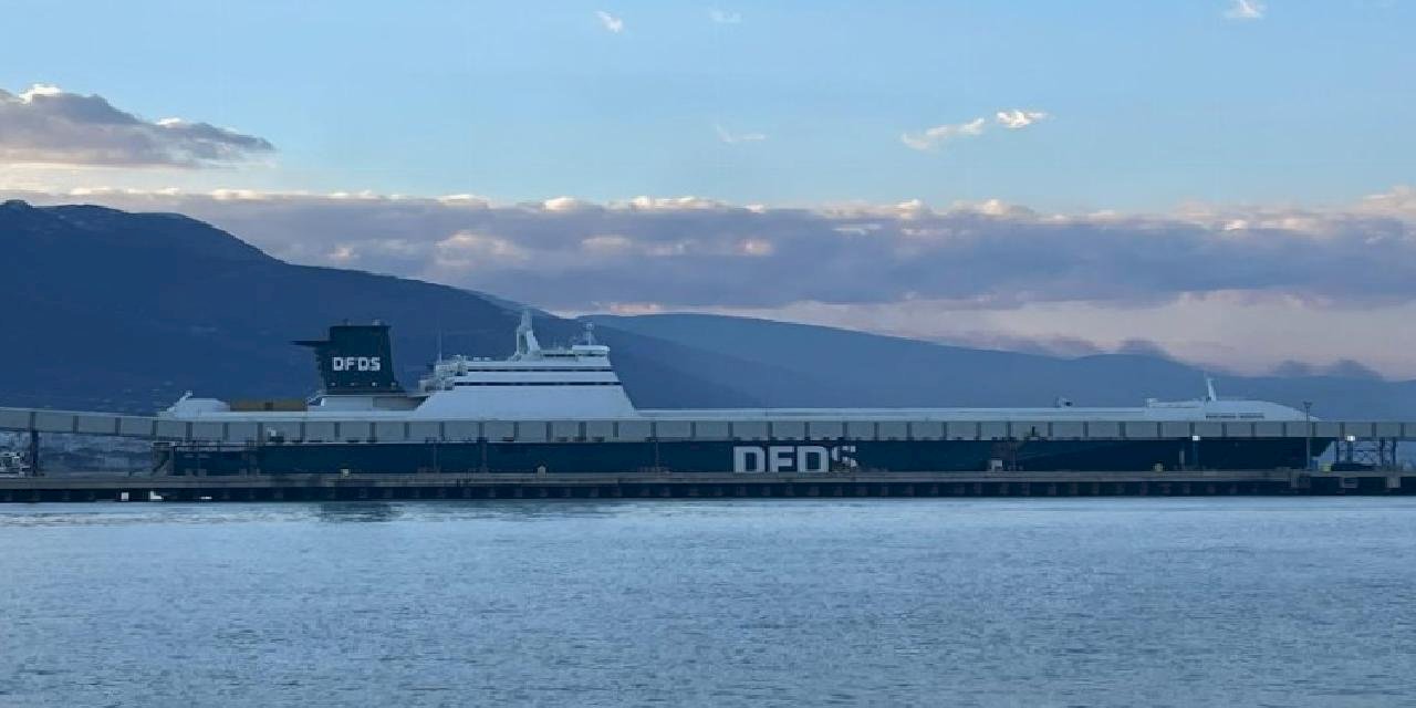 DFDS yardım gemisi İskenderun’da