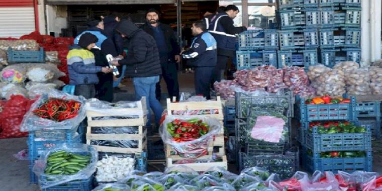 Şanlıurfa’da zabıtadan ortak denetim