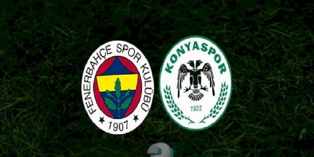 Fenerbahçe - Konyaspor maçı ne zaman, saat kaçta ve hangi kanalda? | Spor Toto Süper Lig