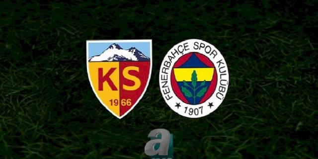 Kayserispor - Fenerbahçe maçı ne zaman, saat kaçta ve hangi kanalda? | Spor Toto Süper Lig