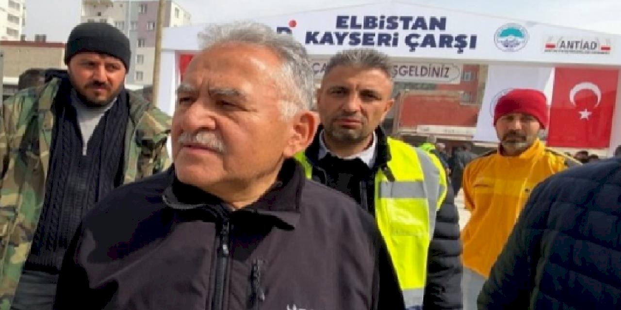 Elbistan'dan Kayseri'ye 'Çarşı' teşekkürü