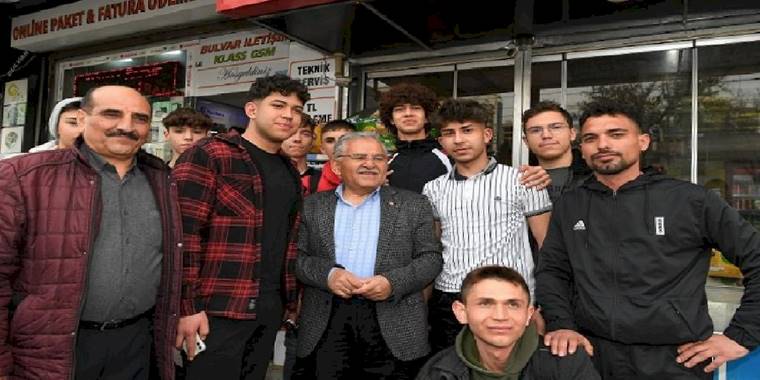 Kayseri Düvenönü esnafı Büyükkılıç'ı ağırladı