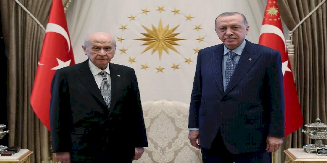 Cumhurbaşkanı Erdoğan-Bahçeli görüşmesi başladı