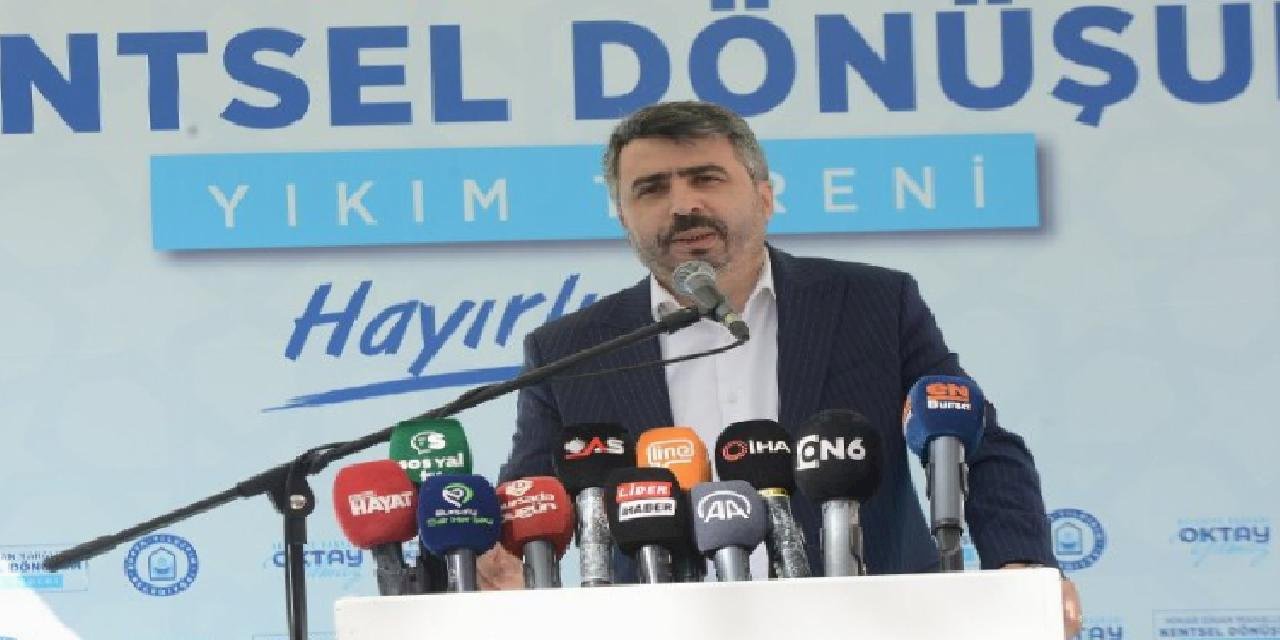 Bursa'da kentsel dönüşümde 'Yıldırım' hamle