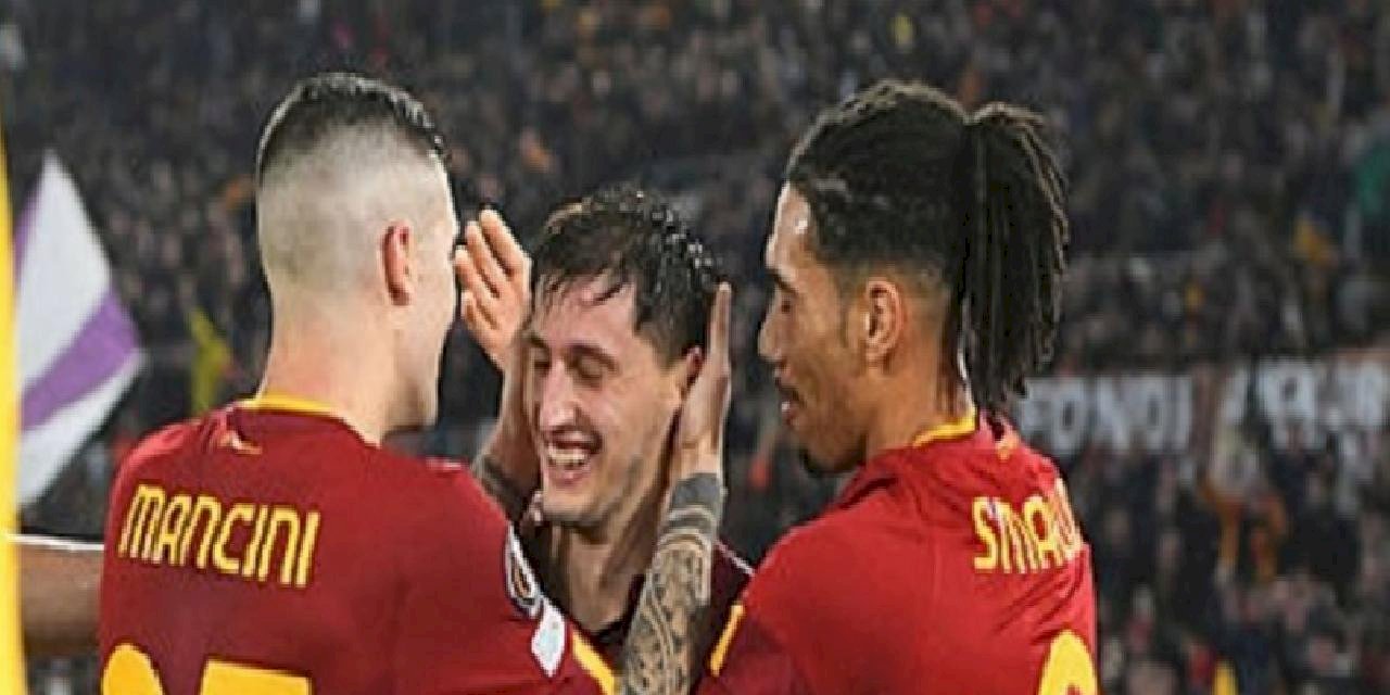 Roma 2-0 Real Sociedad (MAÇ SONUCU - ÖZET) Roma avantajı kaptı!