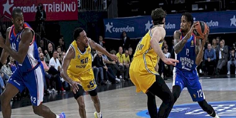 Anadolu Efes 64-86 Maccabi Tel Aviv (MAÇ SONUCU-ÖZET)