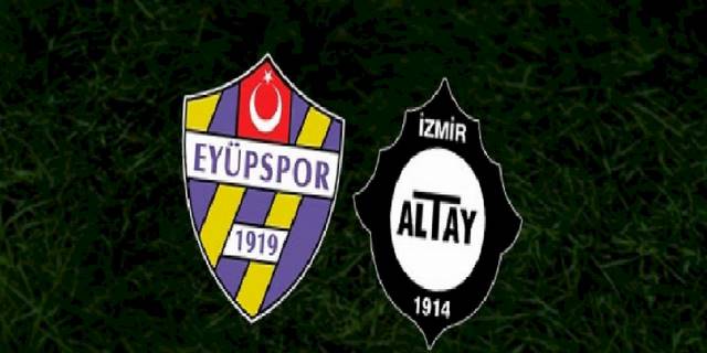 Eyüpspor - Altay maçı ne zaman, saat kaçta ve hangi kanalda? | TFF 1. Lig