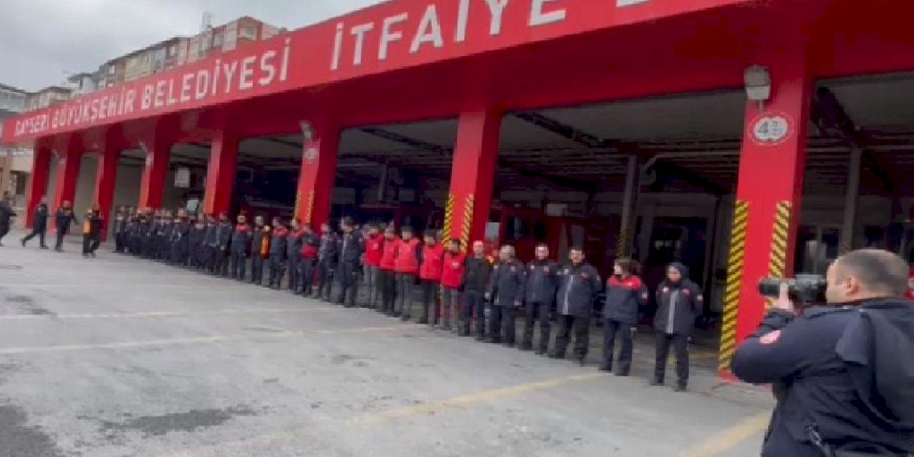 Kayseri itfaiyesinden sel mesaisi