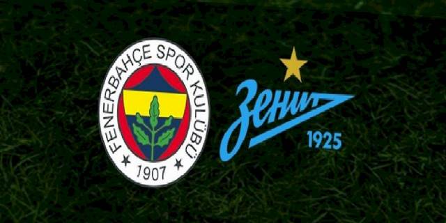 Fenerbahçe Zenit maçı ne zaman? Fenerbahçe Zenit maçı saat kaçta ve hangi kanalda?