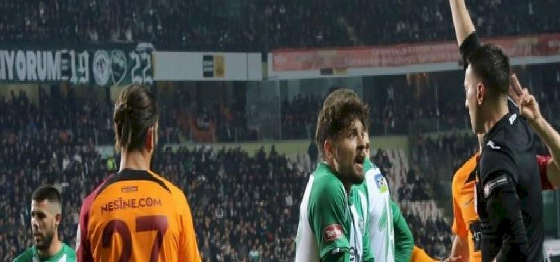 Ahmet Oğuz Konyaspor - Galatasaray maçı sonrası Leo Dubois ile yaşadıkları pozisyon için konuştu