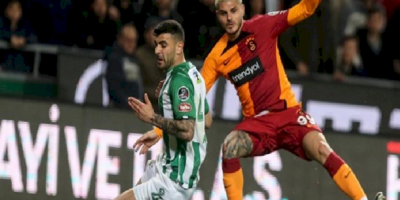 Konyaspor - Galatasaray maçında büyük gerginlik! Muslera ve Sehic...