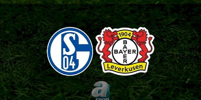 Schalke 04 - Bayer Leverkusen maçı ne zaman, saat kaçta ve hangi kanalda? | Almanya Bundesliga