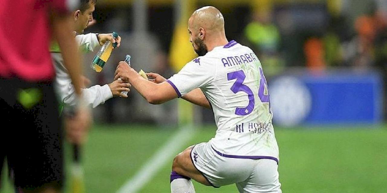 Inter - Fiorentina maçında takım arkadaşı orucunu açsın sakatlık numarası yaptı!