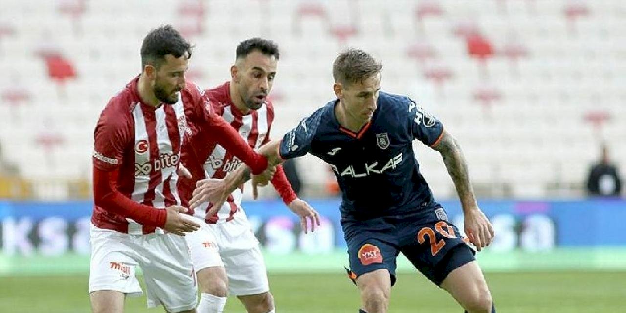 Sivasspor 1-1 Başakşehir (MAÇ SONUCU-ÖZET) | Sivas'ta kazanan çıkmadı!