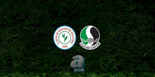 Rizespor - Sakaryaspor maçı ne zaman, saat kaçta ve hangi kanalda? | TFF 1. Lig