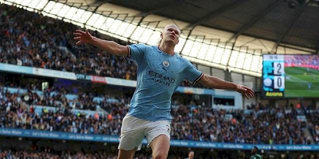 Manchester City 3-1 Leicester City (MAÇ SONUCU - ÖZET) M. City yarışı bırakmıyor!